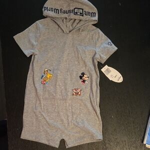 Disney Gray Baby Romper 24m